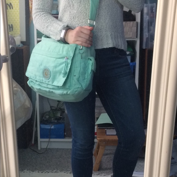 Sea foam green Fantasy messenger bag - Picture 2 of 7